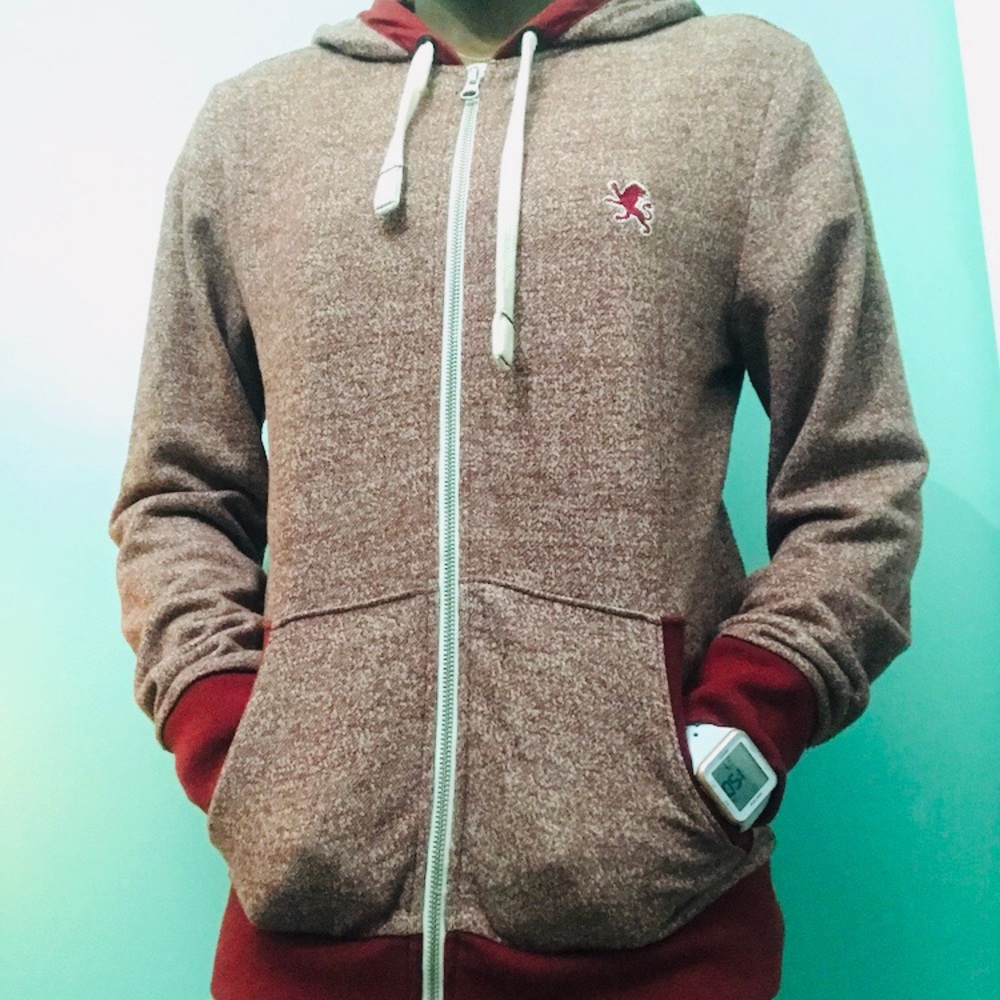 Authentic Express Crimson Hoodie